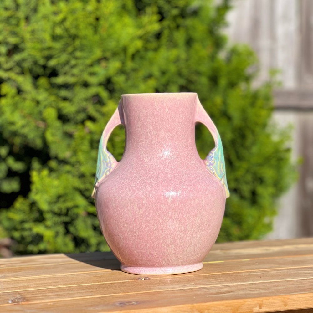 Roseville Pink Tuscany Vase